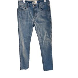 Sene Blue Light Wash Straight Jeans Sz 28